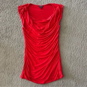 Express Sleeveless Drape Top
